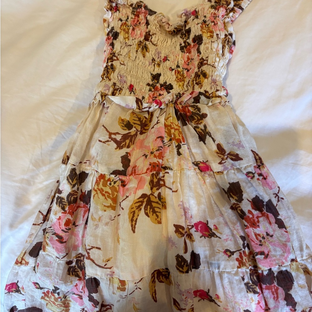 Sea NYC Girls Floral Smocked Dress size 6